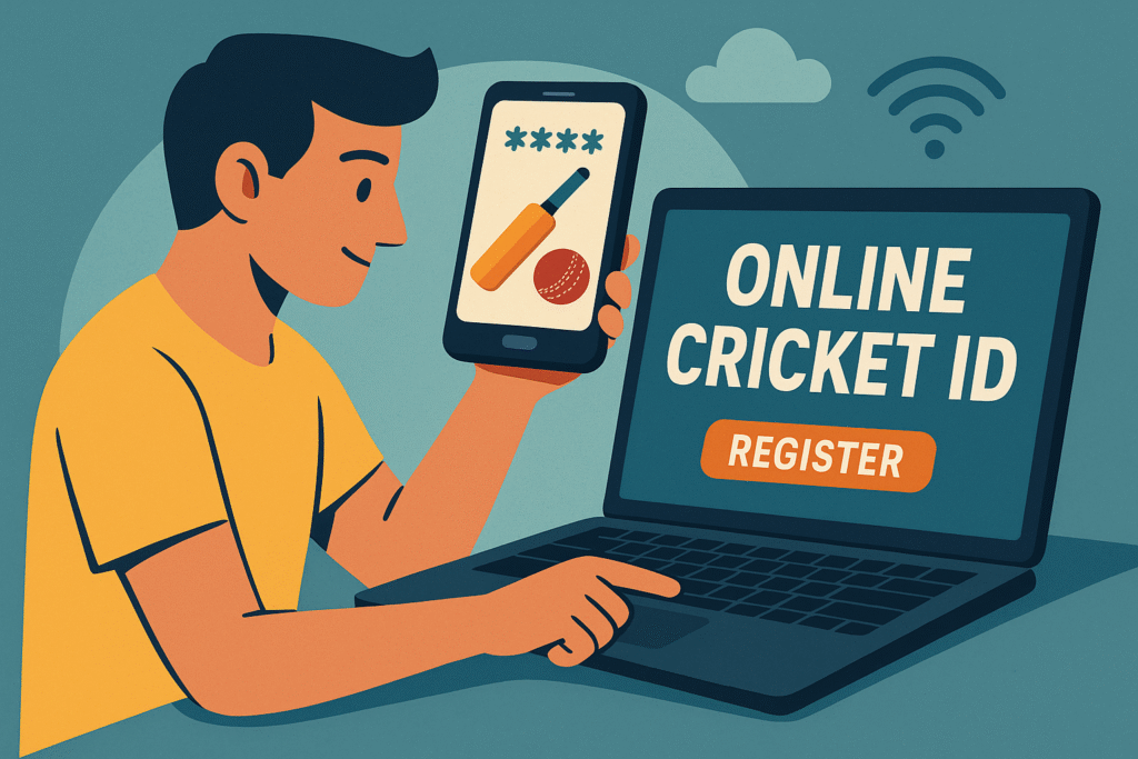 Online Cricket Id register