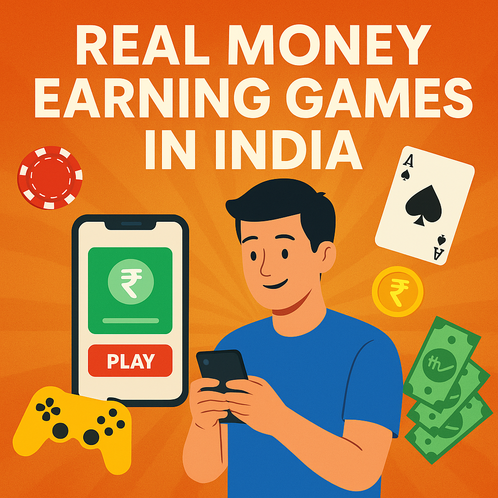 real money earning games in India 
